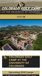 Mobile Screenshot of coloradogolfcamp.com
